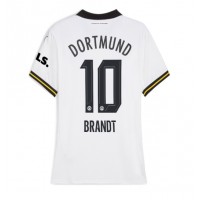 Fotballdrakt Dame Borussia Dortmund Julian Brandt #10 Tredjedrakt 2024-25 Kortermet